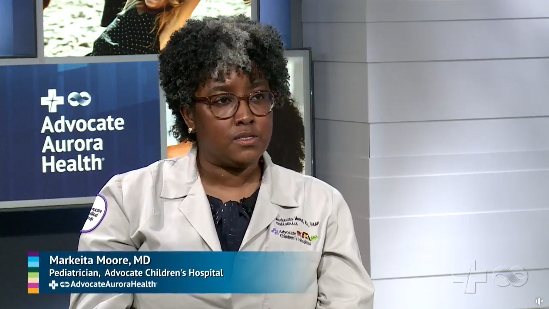 Dr. Markeita Moore, pediatrician, Advocate Children's Medical Group.